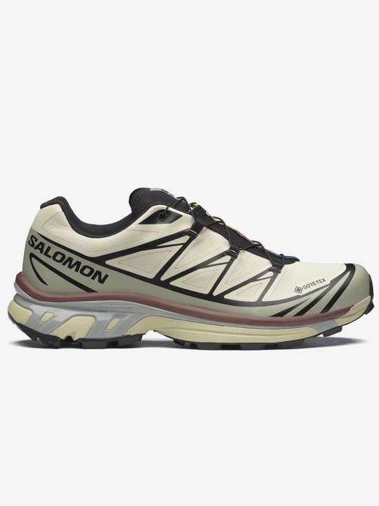 Salomon Shoes - Salomon Aspargus Green / Tea / Bitter Chocolate XT-6 Gore-tex Unisex Sneakers